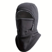 Winter Balaclava Warm One-Piece Hood, Scarf Face Mask Ear Protection Thick Material Windproof Suitable Cycling Sports Work