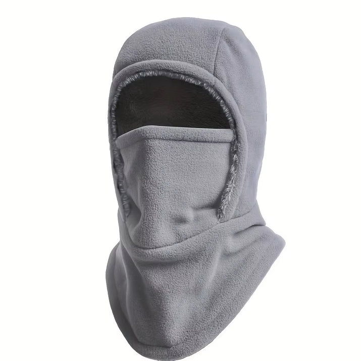 Winter Balaclava Warm One-Piece Hood, Scarf Face Mask Ear Protection Thick Material Windproof Suitable Cycling Sports Work
