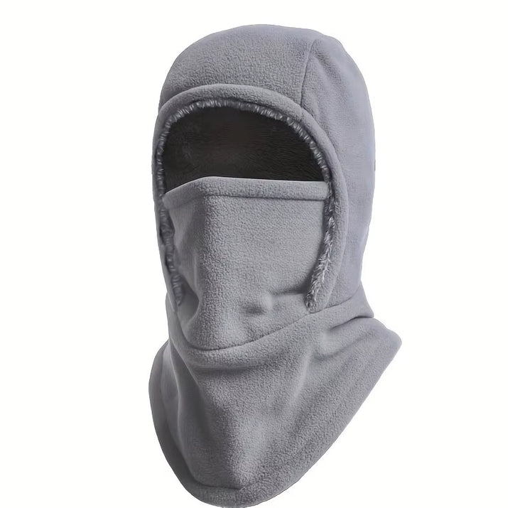 Winter Balaclava Warm One-Piece Hood, Scarf Face Mask Ear Protection Thick Material Windproof Suitable Cycling Sports Work